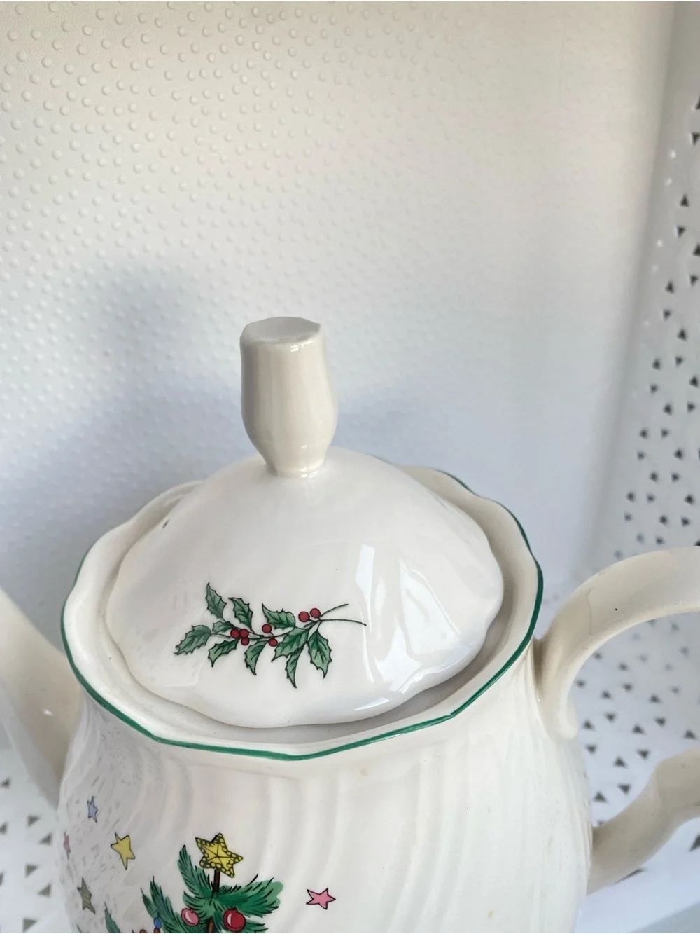 1940 Nikko Japan Collection Holiday Vintage XL Tea Pot NEW
